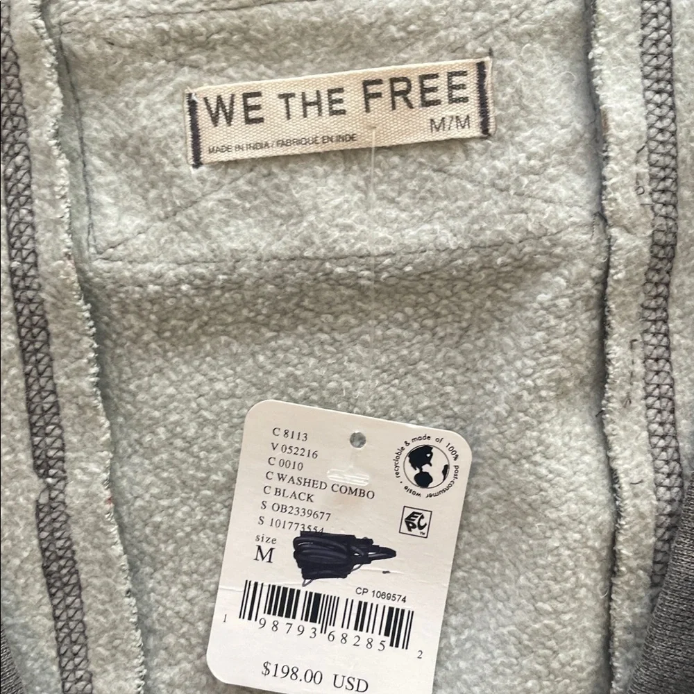 Free People Aiden Cardi Sweatshirt- Medium